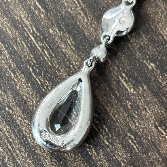 Monet Crystal Y Drop Necklace ASO Katherine Pierce - Picture 5 of 6